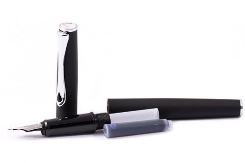 Перьевая ручка Diplomat Esteem Black Matt перо M