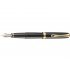 Перьевая ручка Diplomat Excellence A2 Black Lacquer Gold перо F золото 14K