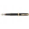 Перьевая ручка Diplomat Excellence A2 Black Lacquer Gold перо F золото 14K