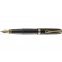 Перьевая ручка Diplomat Excellence A2 Black Lacquer Gold перо F