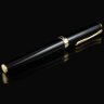 Перьевая ручка Diplomat Excellence A2 Black Lacquer Gold перо F