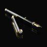Перьевая ручка Diplomat Excellence A2 Black Lacquer Gold перо F