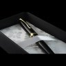 Перьевая ручка Diplomat Excellence A2 Black Lacquer Gold перо F