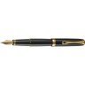 Перьевая ручка Diplomat Excellence A Black Lacquer Gold перо F
