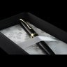 Перьевая ручка Diplomat Excellence A Black Lacquer Gold перо M