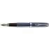 Перьевая ручка Diplomat Excellence A2 Midnight Blue Chrome перо F золото 14K
