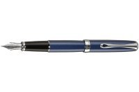 Перьевая ручка Diplomat Excellence A2 Midnight Blue Chrome перо EF