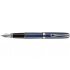Перьевая ручка Diplomat Excellence A2 Midnight Blue Chrome перо F Перьевая ручка Diplomat Excellence A2 Midnight Blue Chrome перо F