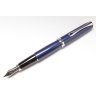 Перьевая ручка Diplomat Excellence A2 Midnight Blue Chrome перо F