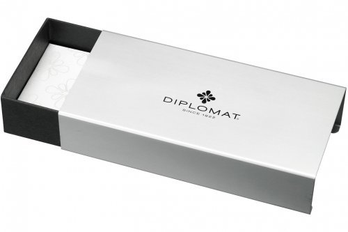 Перьевая ручка Diplomat Excellence A2 Midnight Blue Chrome перо F