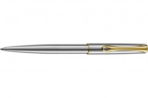Шариковая ручка Diplomat Traveller Stainless Steel Gold