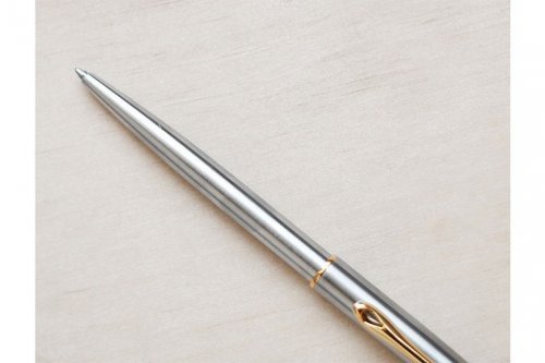 Шариковая ручка Diplomat Traveller Stainless Steel Gold