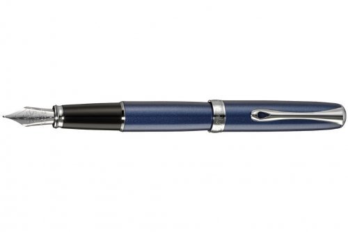 Перьевая ручка Diplomat Excellence A Midnight Blue Chrome перо M