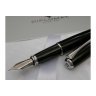 Перьевая ручка Diplomat Excellence A2 Black Lacquer перо F