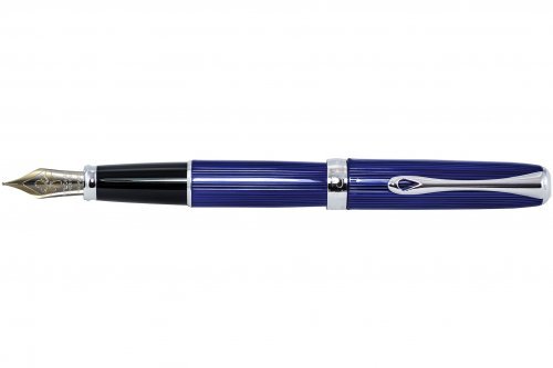 Перьевая ручка Diplomat Excellence A2 Skyline Blue перо F золото 14K