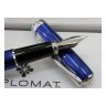 Перьевая ручка Diplomat Excellence A2 Skyline Blue перо F