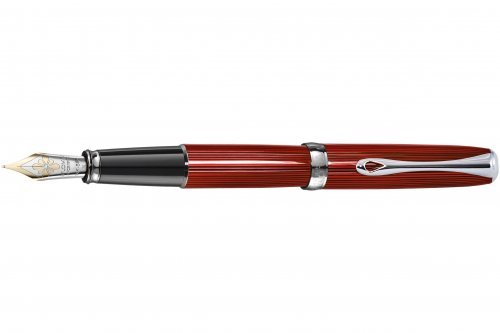 Перьевая ручка Diplomat Excellence A2 Skyline Red перо F золото 14K