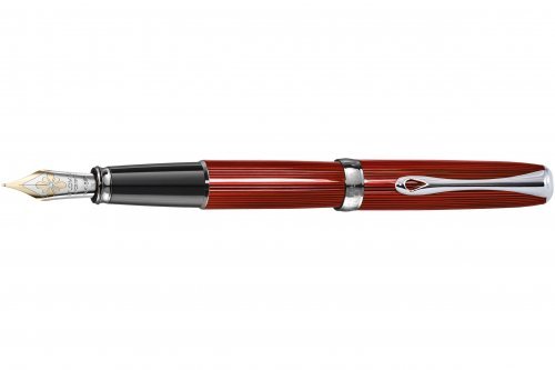 Перьевая ручка Diplomat Excellence A2 Skyline Red перо F золото 14K