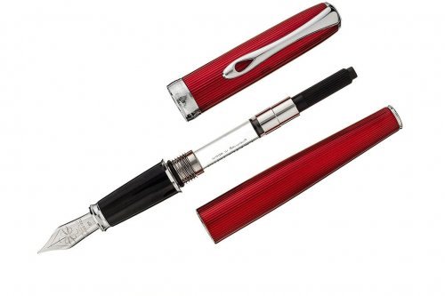 Перьевая ручка Diplomat Excellence A2 Skyline Red перо F