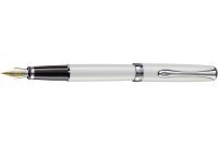 Перьевая ручка Diplomat Excellence A2 Pearl White перо M золото 14K