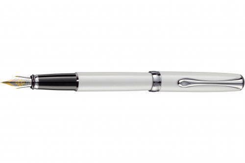 Перьевая ручка Diplomat Excellence A2 Pearl White перо M золото 14K