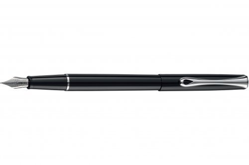 Перьевая ручка Diplomat Traveller Black Lacquer перо F