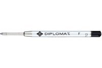 Стержень для шариковой ручки Diplomat черный F (тонкий)