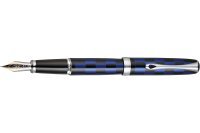 Перьевая ручка Diplomat Excellence A Plus Rome Black Blue перо M золото 14K