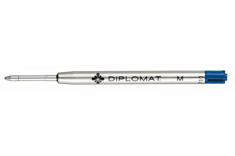 Стержень для шариковой ручки Diplomat EasyFlow синий 1 мм