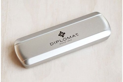 Перьевая ручка Diplomat Traveller Stainless Steel Gold перо F