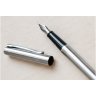 Перьевая ручка Diplomat Traveller Stainless Steel перо F