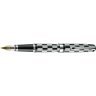 Перьевая ручка Diplomat Excellence A Plus Rome Black White перо M золото 14K