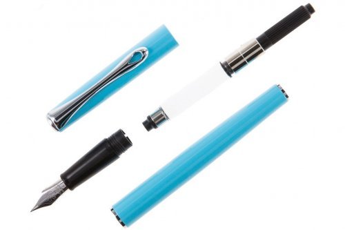 Перьевая ручка Diplomat Traveller Lumi Blue перо M