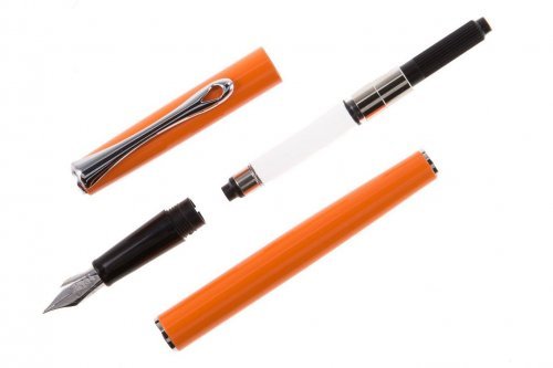 Перьевая ручка Diplomat Traveller Lumi Orange перо M