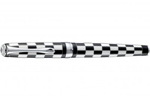 Ручка-роллер Diplomat Excellence A Rome Black White