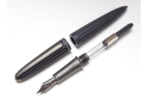 Перьевая ручка Diplomat Aero Black перо EF